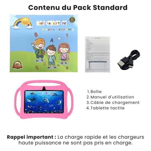 Tablette Android 12 7 Pouces –  2 Go RAM, 32 Go ROM - Image 4